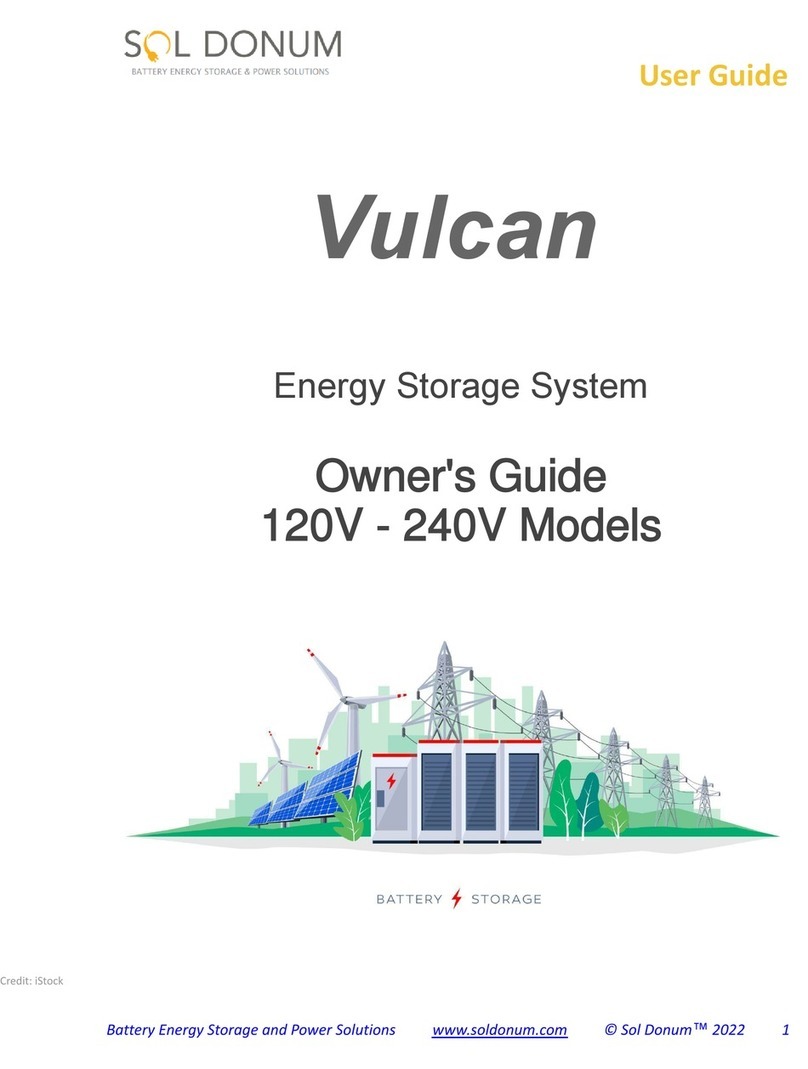 SOL DONUM Vulcan 120 user guide SOL DONUM Vulcan 120 user guide