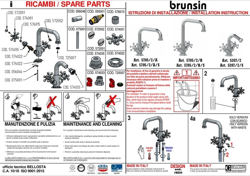brunsin 5705/2/A User manual