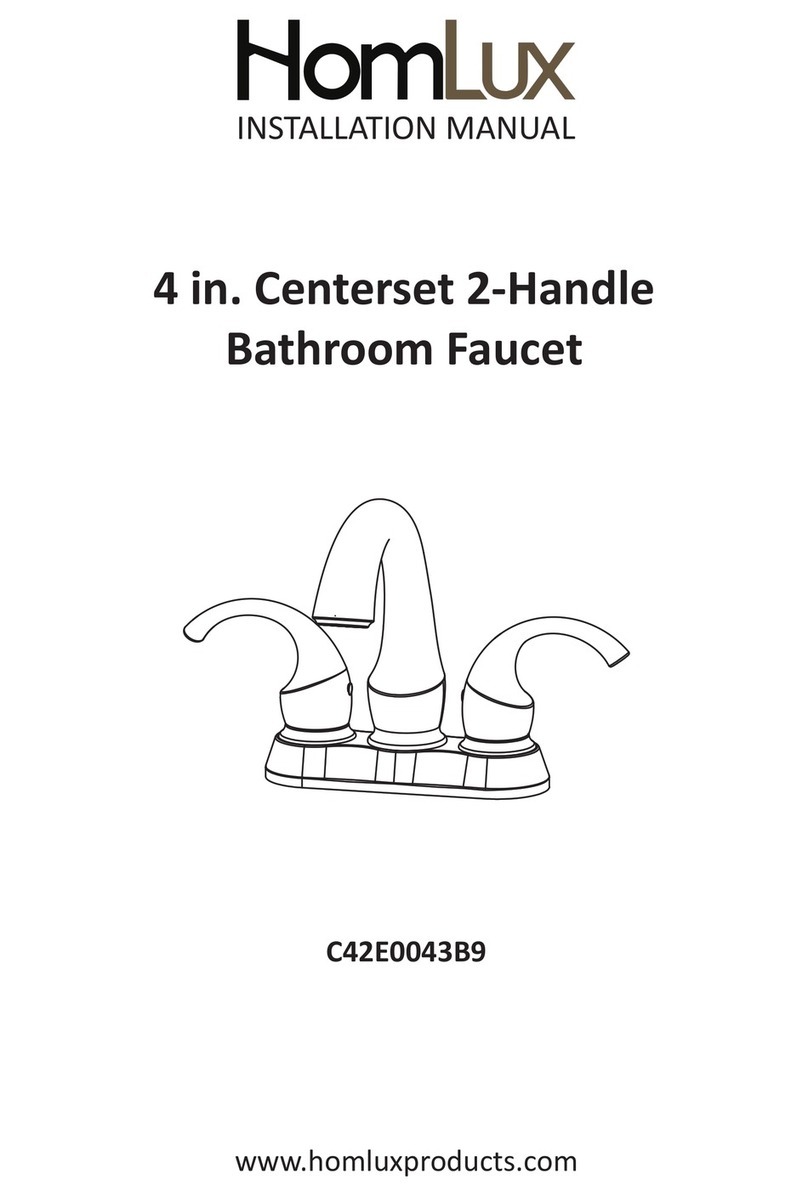 HomLux C42E0043B9 installation manual