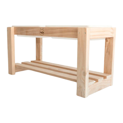 Pippy Play Designs Medium Table instruction manual