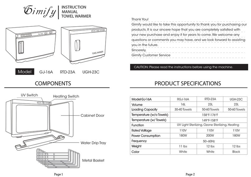 Gimify GJ-16A instruction manual