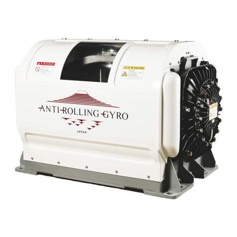 TOHMEI ANTI ROLLING GYRO ARG175T Operation instructions
