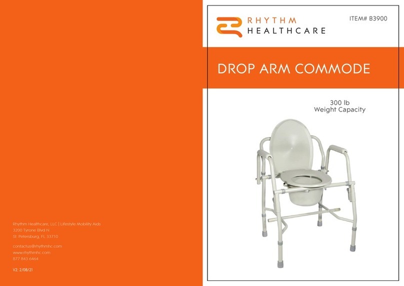 Rhythm Healthcare B3900 quick start guide Rhythm Healthcare B3900 quick start guide