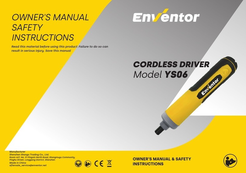 Enventor YS06 owner's manual