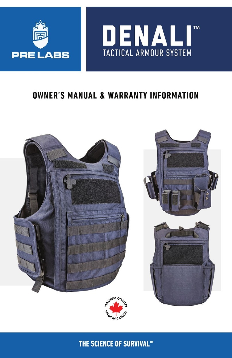 PRE LABS DENALI Instruction Manual