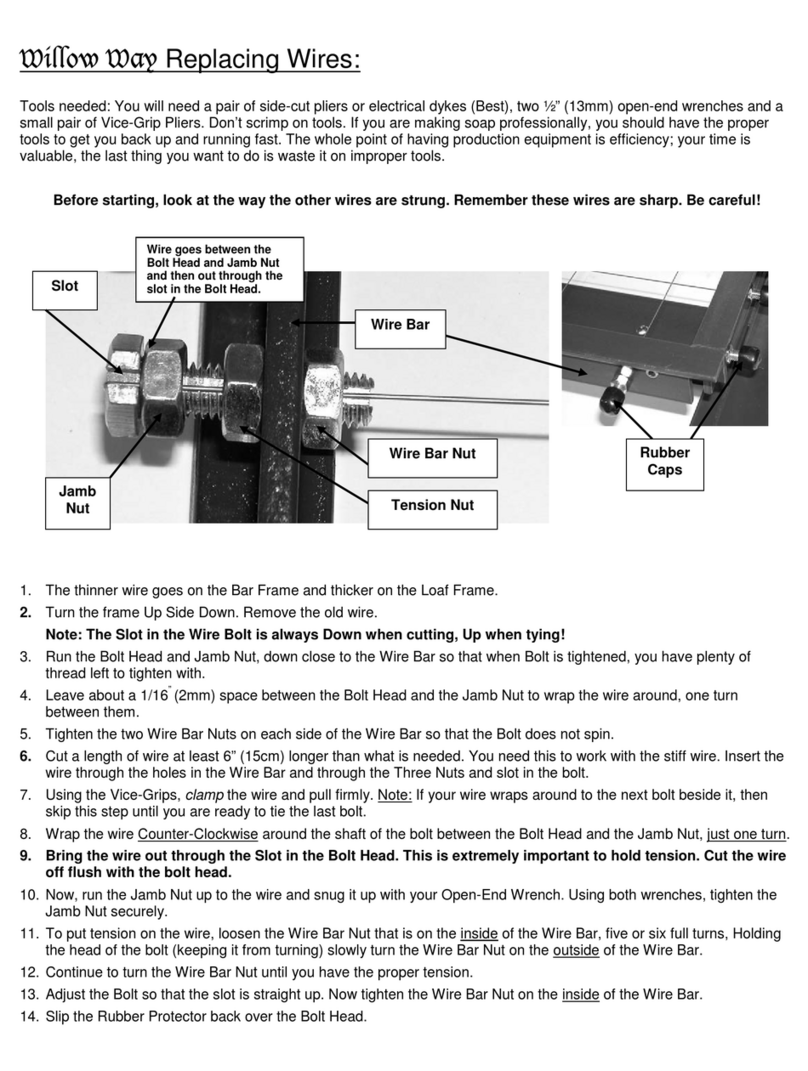 SoapEguipment Willow Way instructions SoapEguipment Willow Way instructions