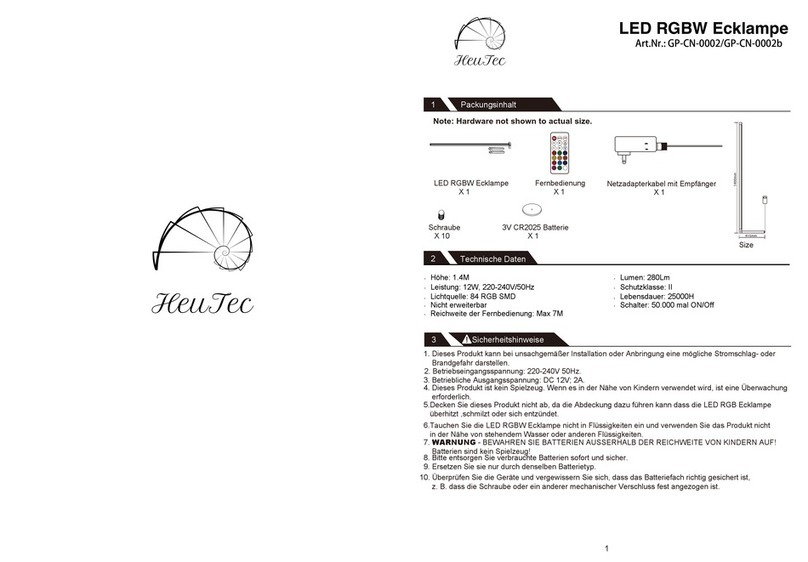 Heutec GP-CN-0002 quick start guide