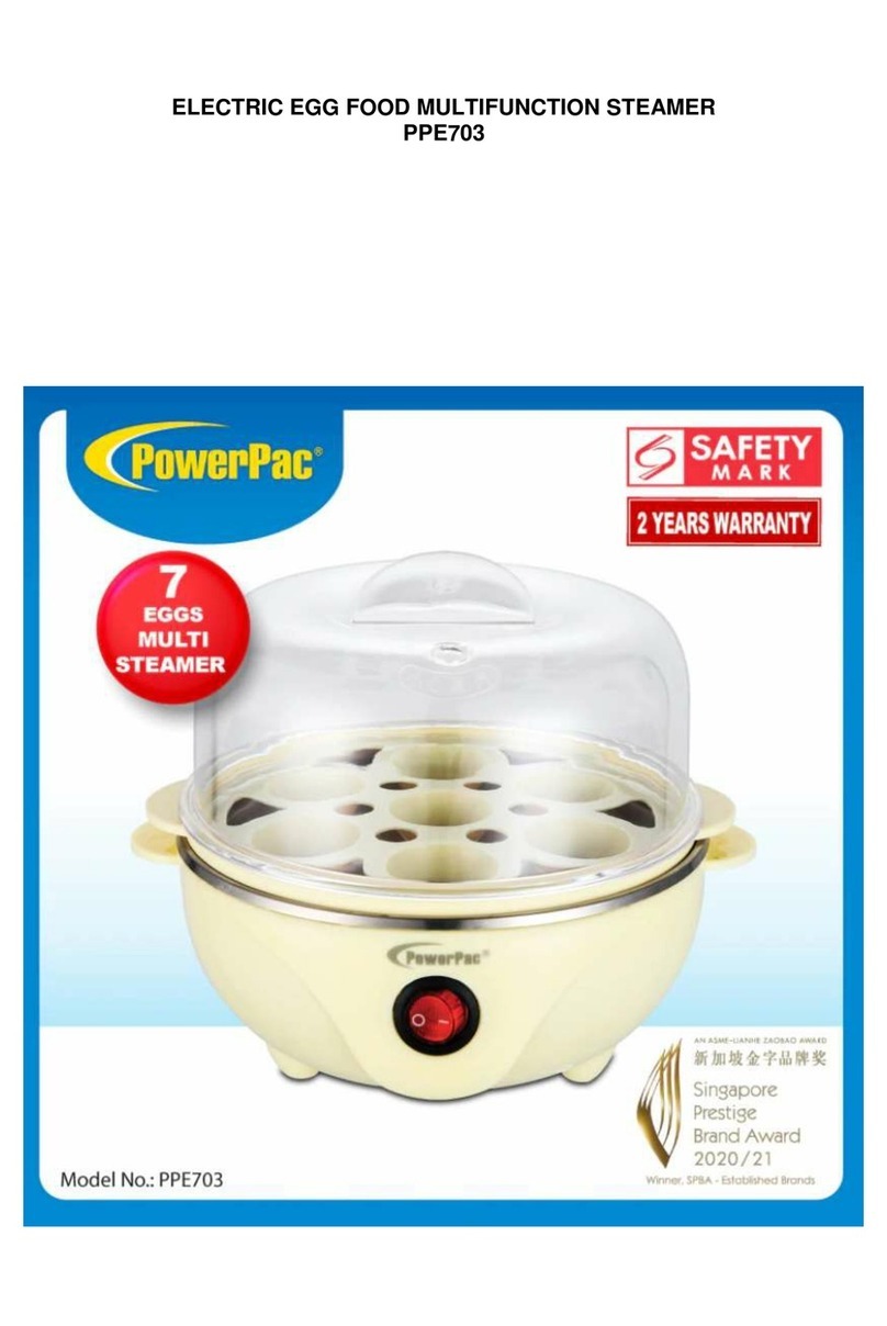 PowerPac PPE703 User manual