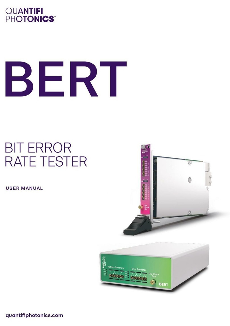 Quantifi Photonics BERT 1005 Series user manual