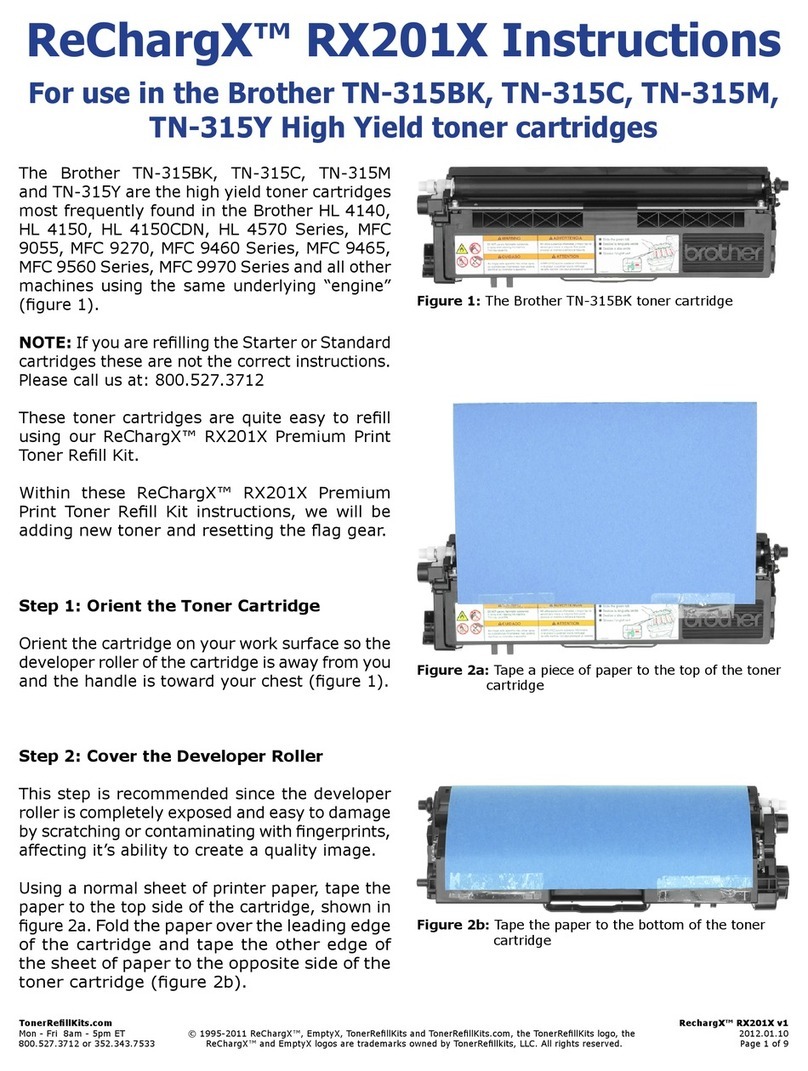 ReChargx RX201X instructions