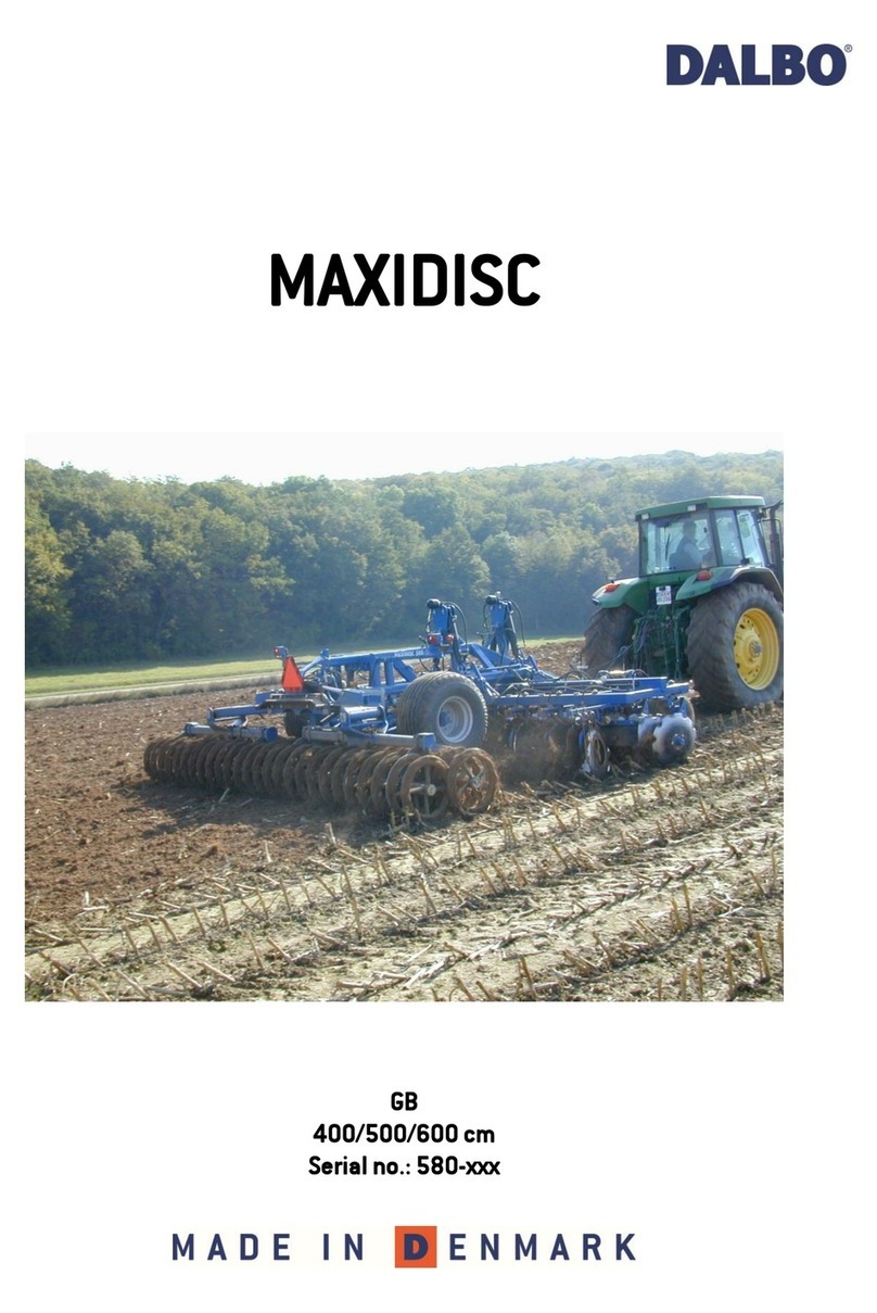 DALBO MAXIDISC User manual