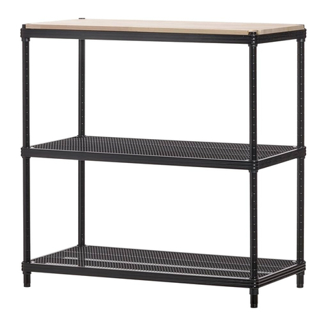 Design Ideas MeshWorks Shelving quick start guide