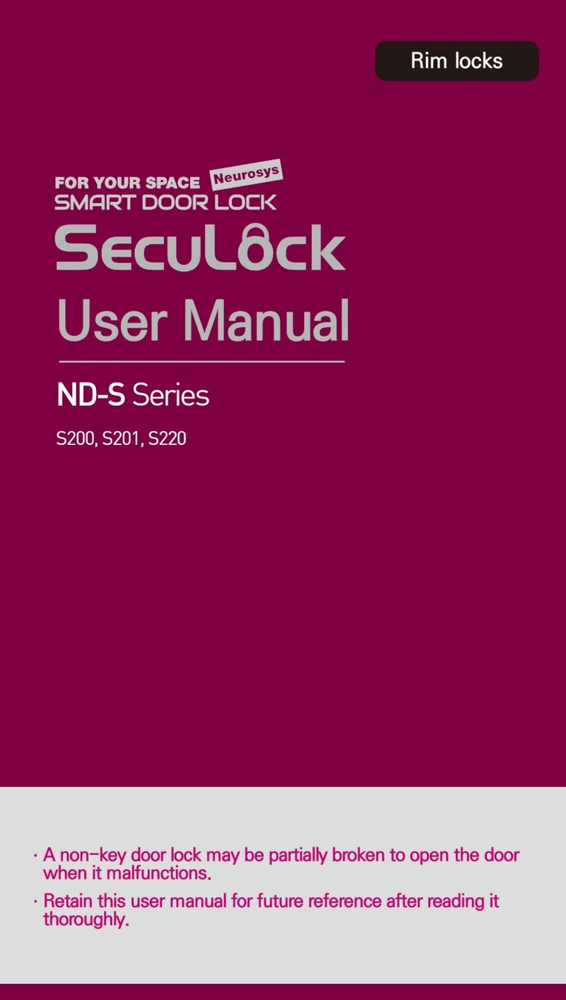 SecuLock ND-S Series user manual