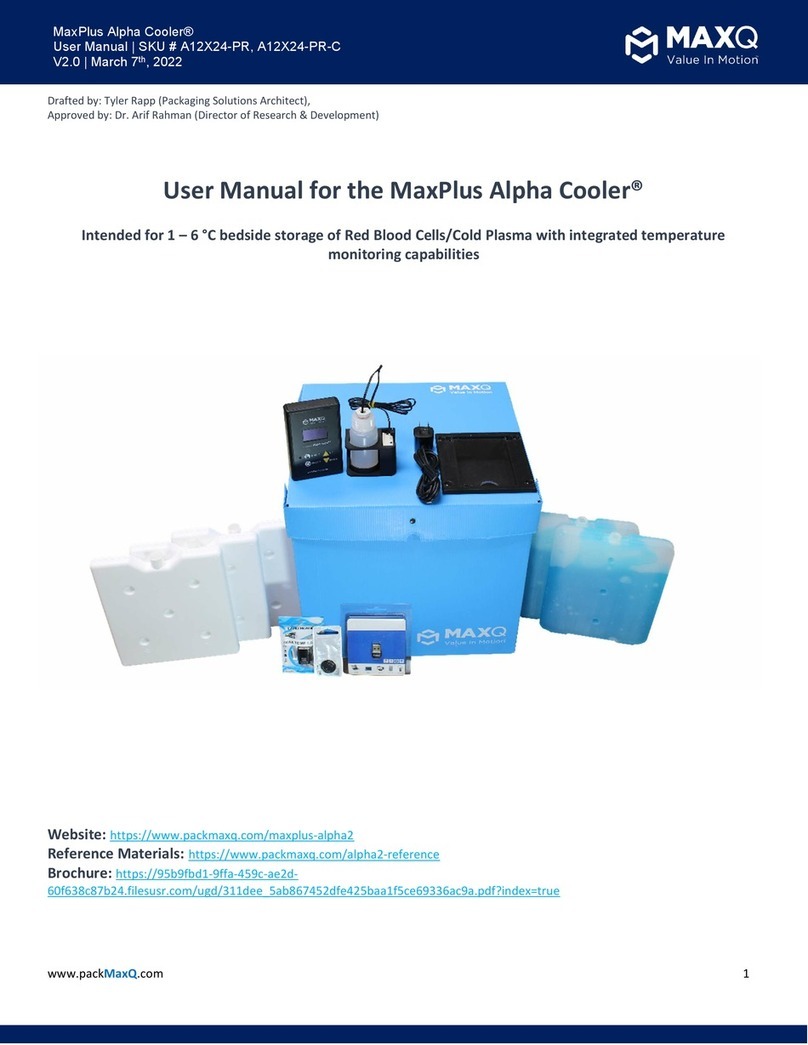 MaxQ MaxPlus Alpha Cooler user manual