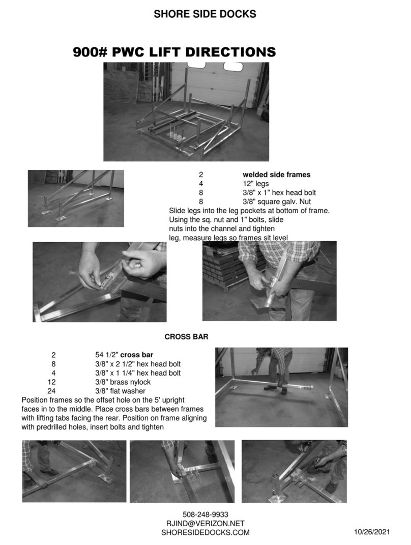 Shore Side Docks PWC manual
