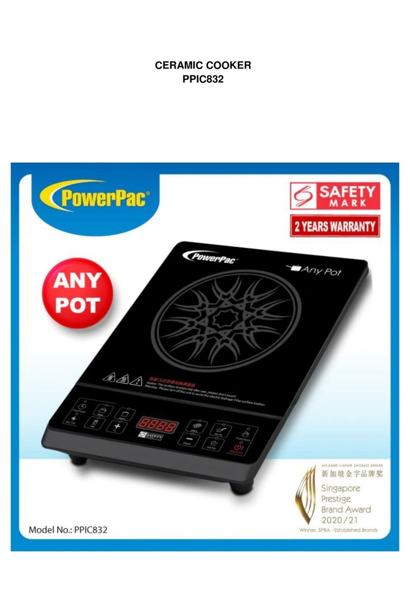 PowerPac Any Pot User manual