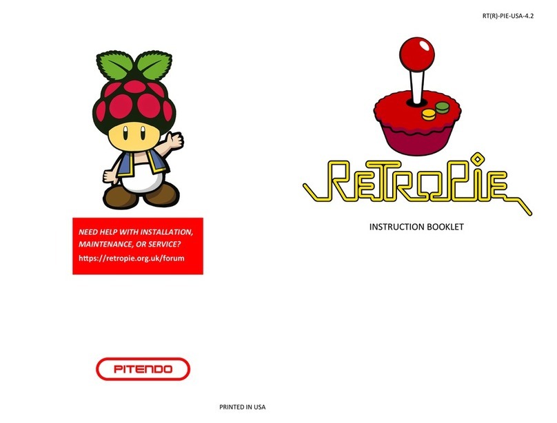 RetroPie PITENDO Instruction booklet