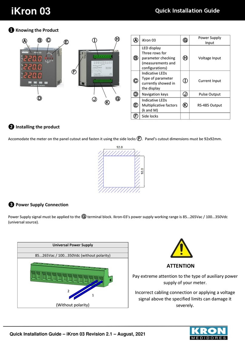 Kron iKRON 03 User manual