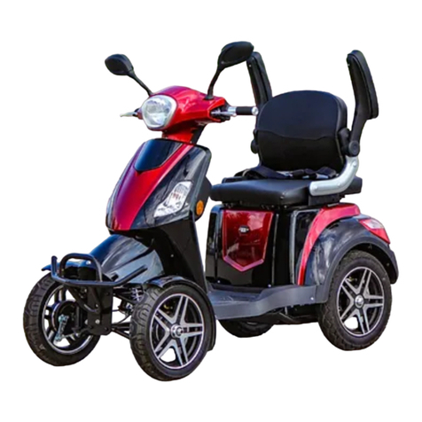Add Freedom Scooters Foxx ES008 J-4 User manual
