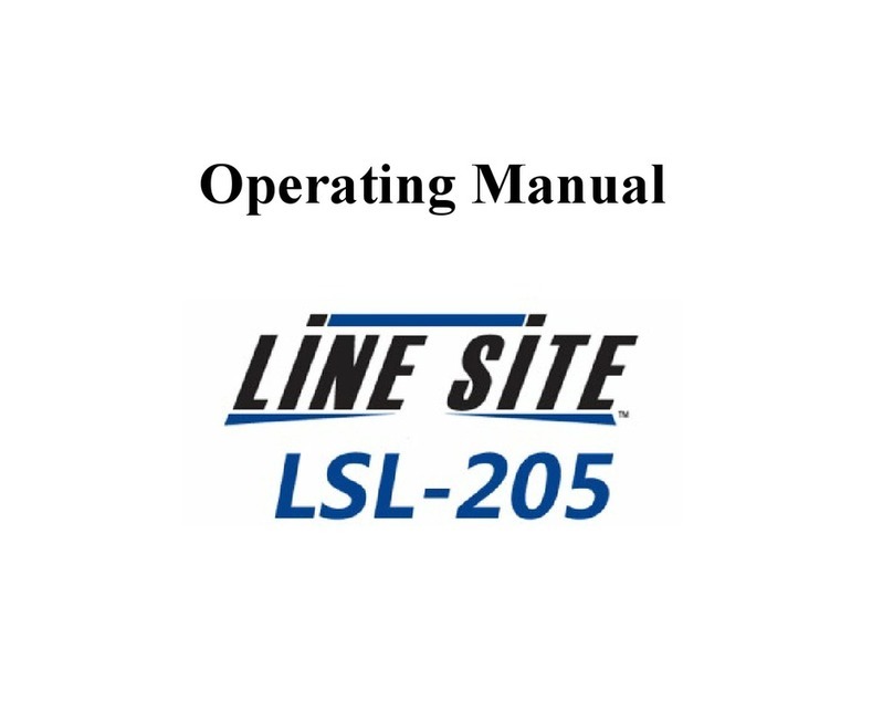 LINE SITE LSL-205 operating manual