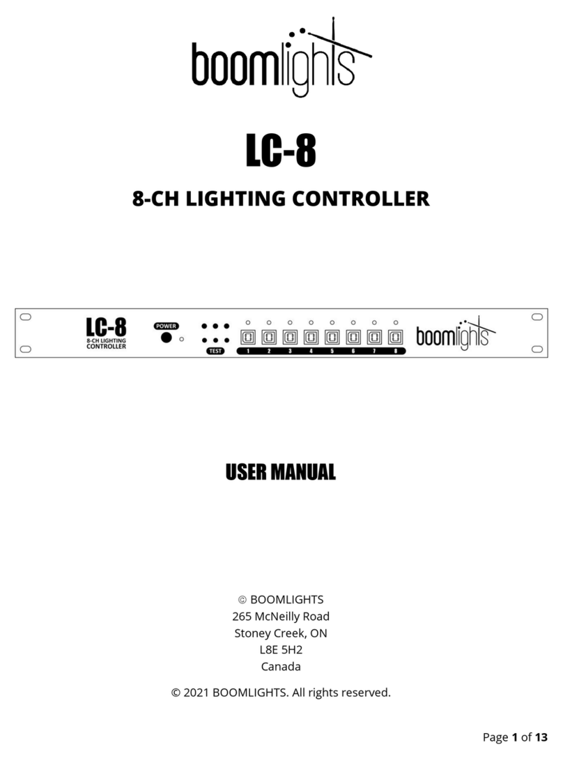 BOOMLIGHTS LC-8 user manual