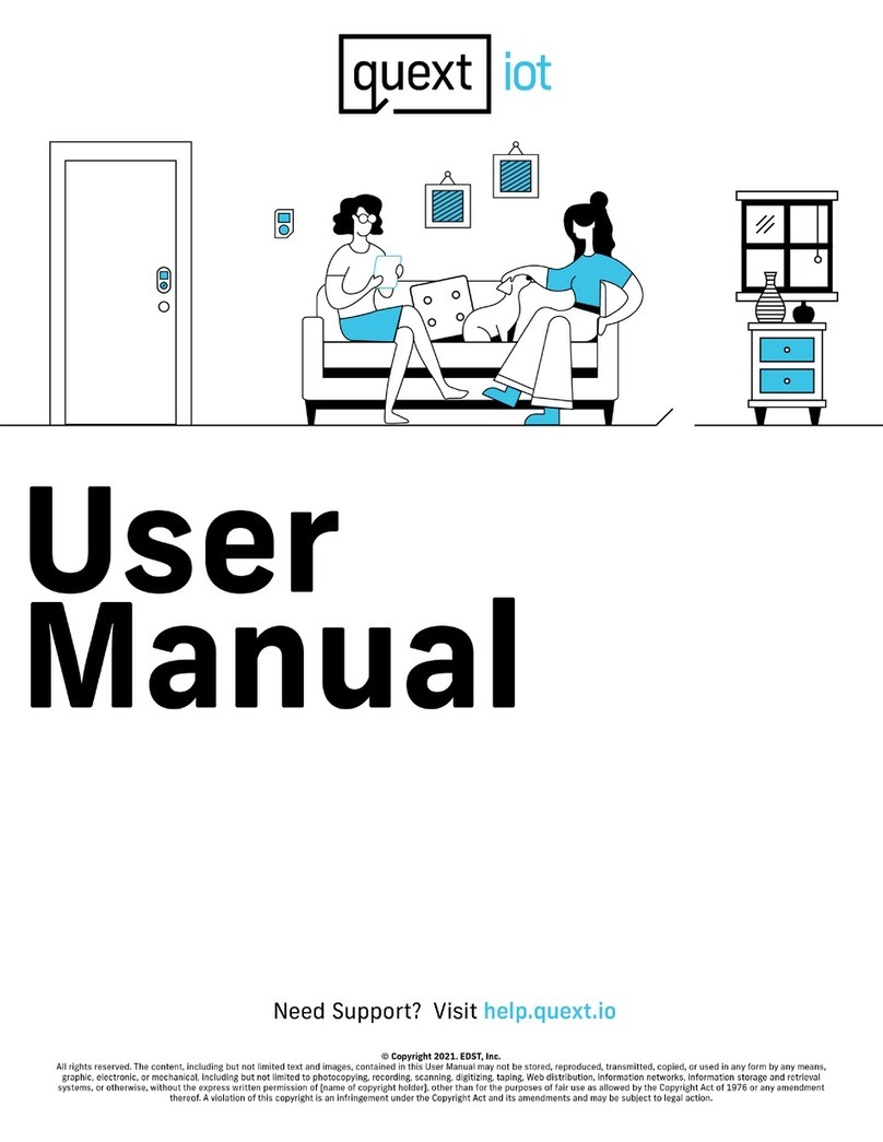 EDST Quext Smart Thermostat user manual