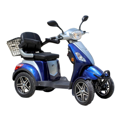 Add Freedom Scooters Swift ES008 J-4 User manual