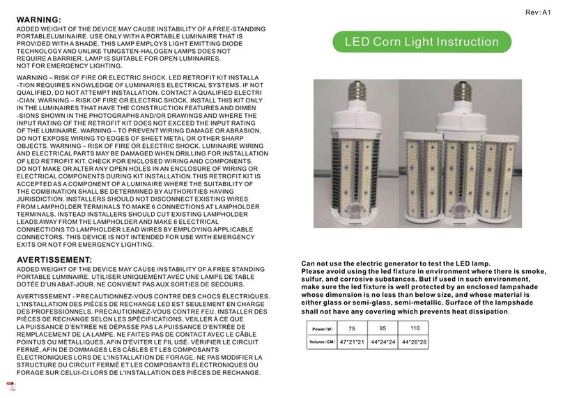 Asmart Light CLH02 instructions