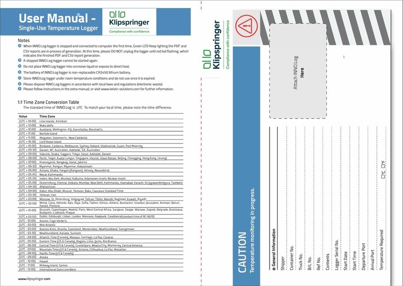Klipspringer LC70000 user manual