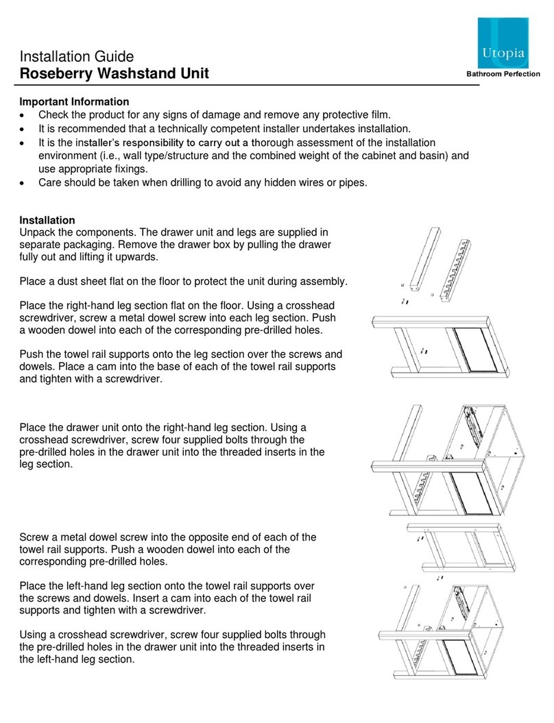 Utopia Roseberry installation guide
