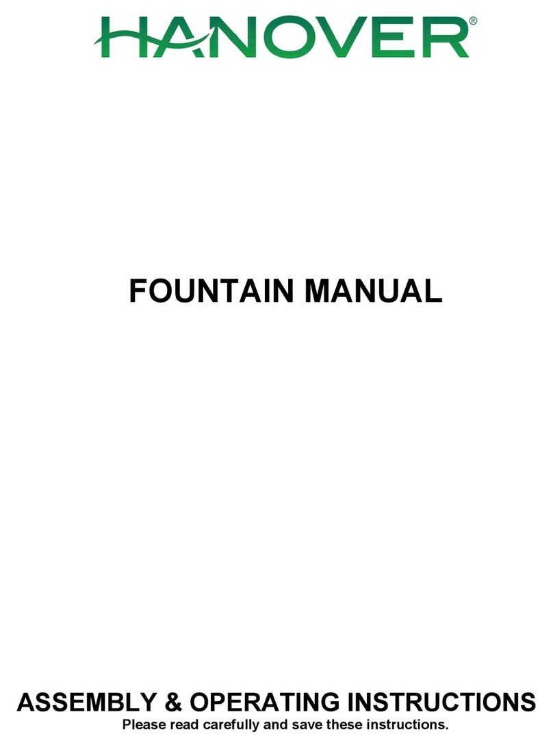 Hanover HAN036FNTN-01 Assembly & operating instructions