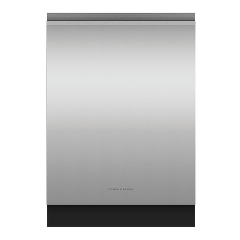 Fisher & Paykel CONTEMPORARY DW60UNT4X2 User manual