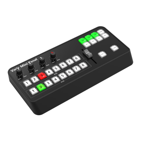 TYSTVideo Mini Vmix Panel User manual