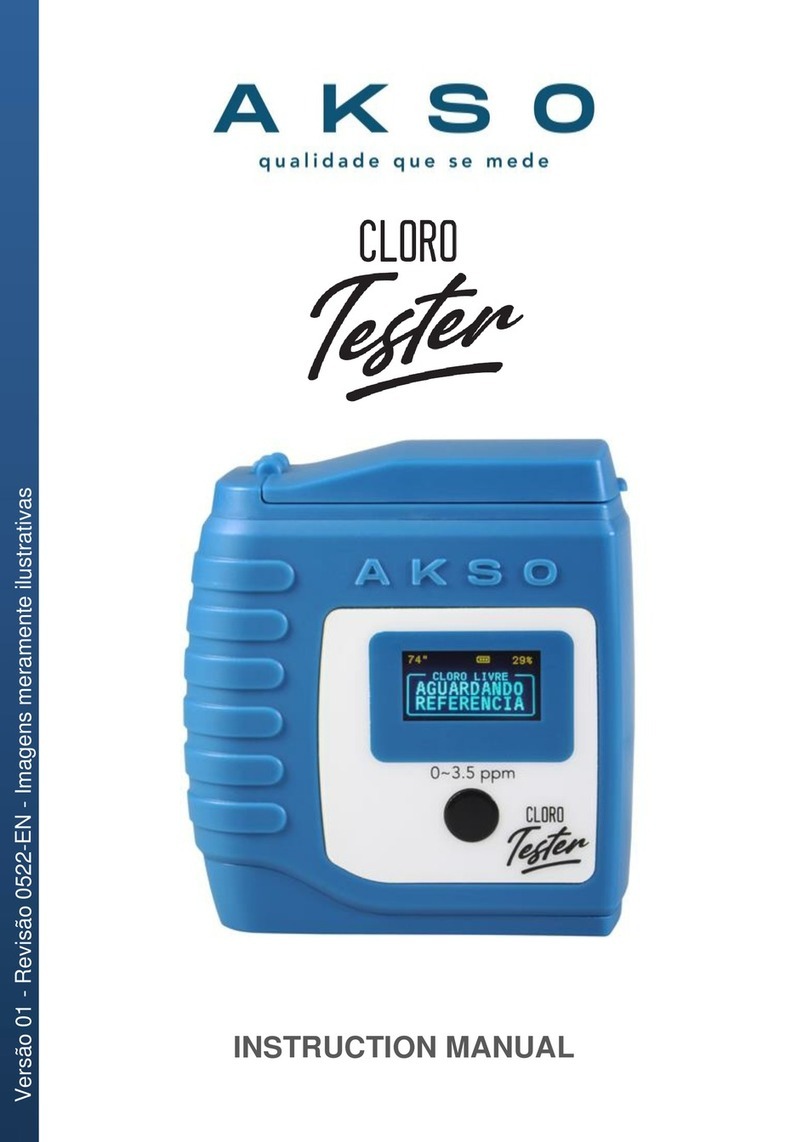 AKSO CLORO Tester instruction manual