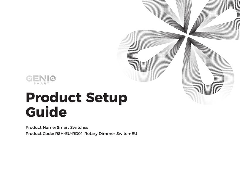 GENIO SMART RSH-EU-RD01 Setup guide