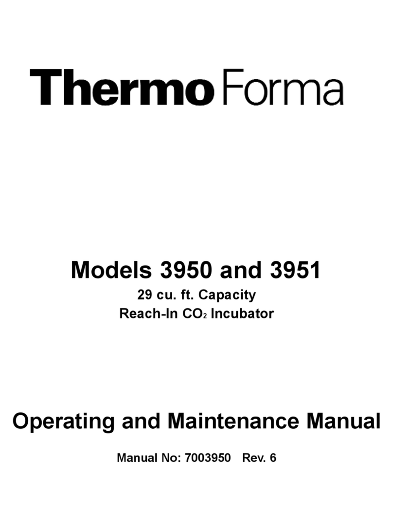 Thermo Forma 3950 Operating instructions
