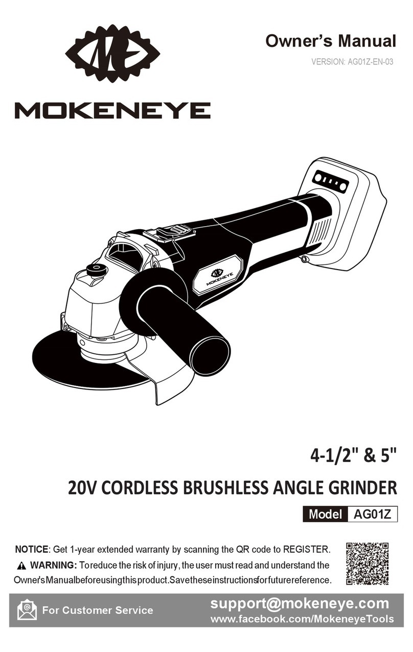MOKENEYE AG01Z owner's manual