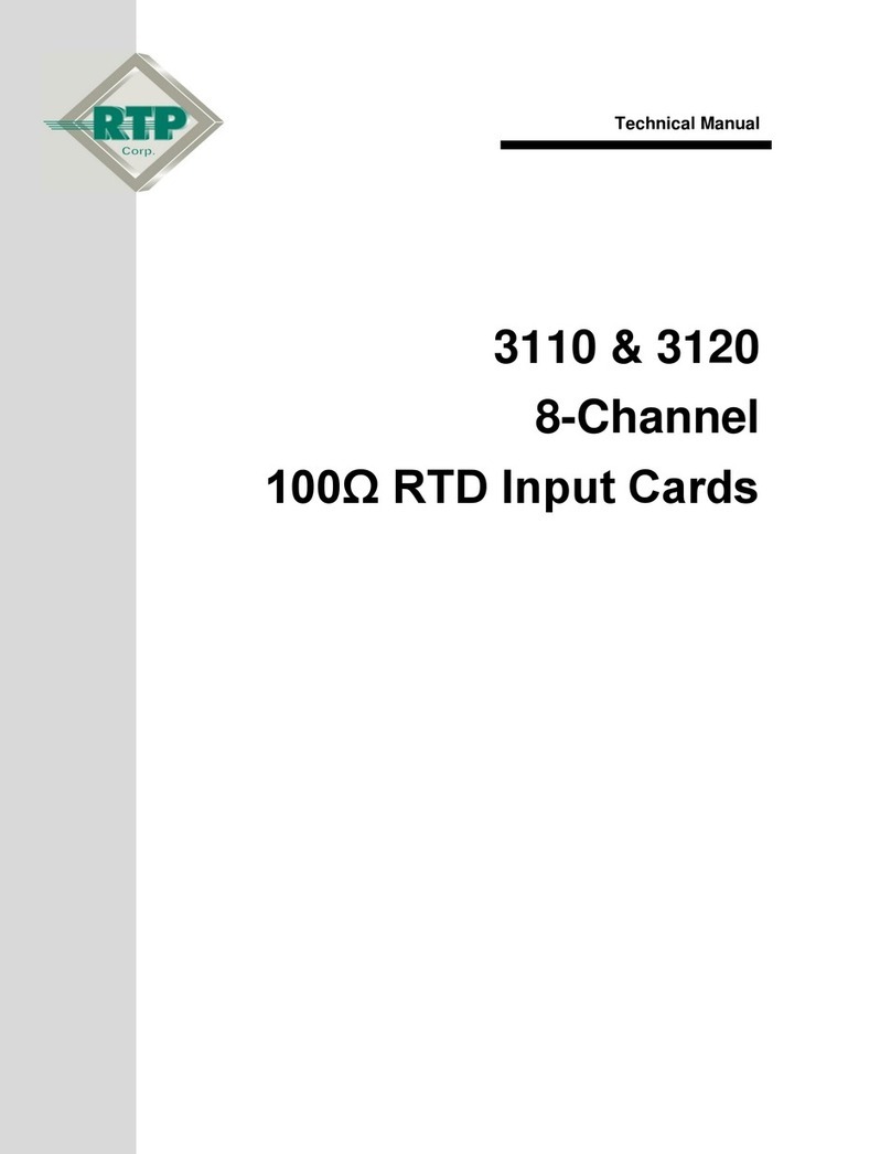 RTP 3110 Technical manual
