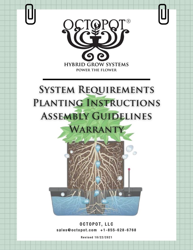 OCTOPOT Hybrid Grow System User manual