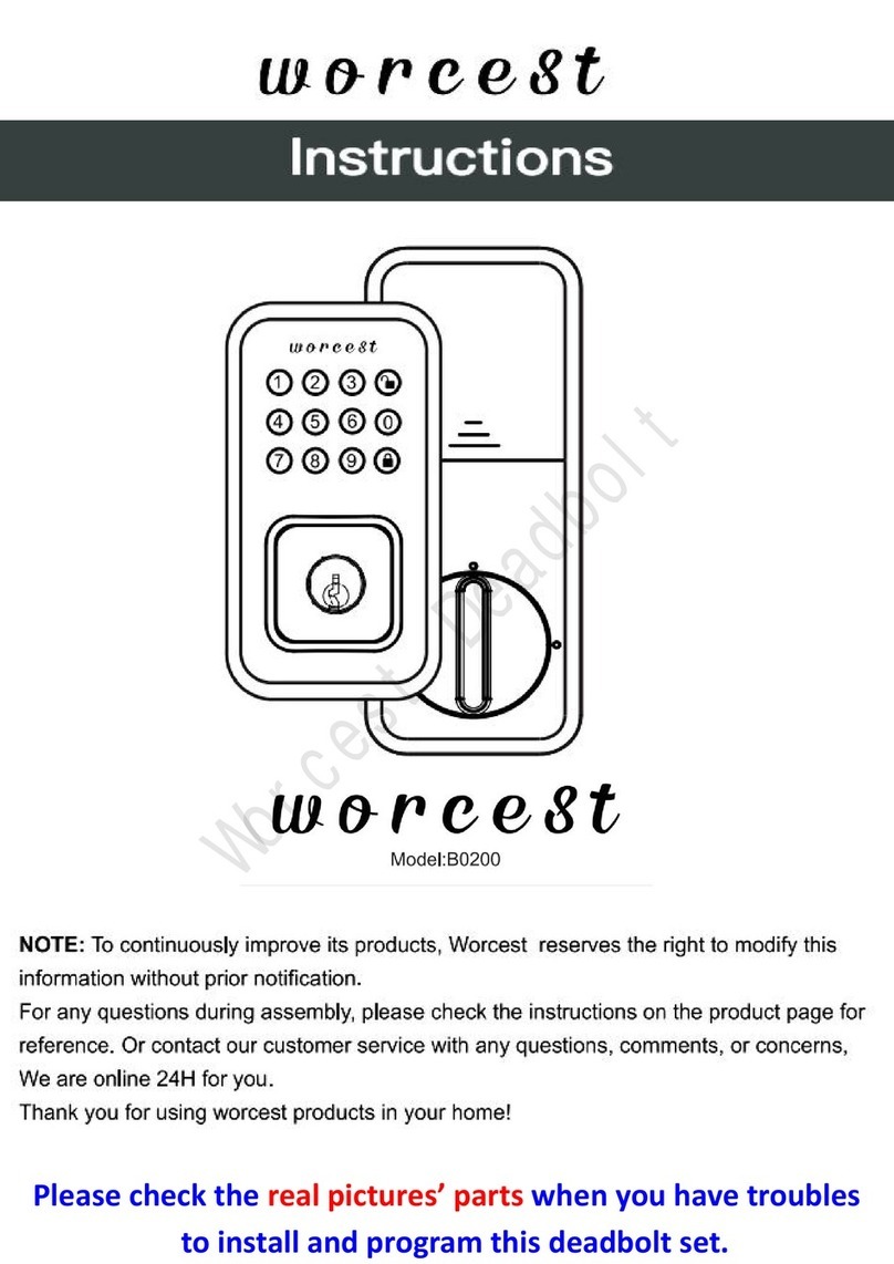 worcest B0200 instructions