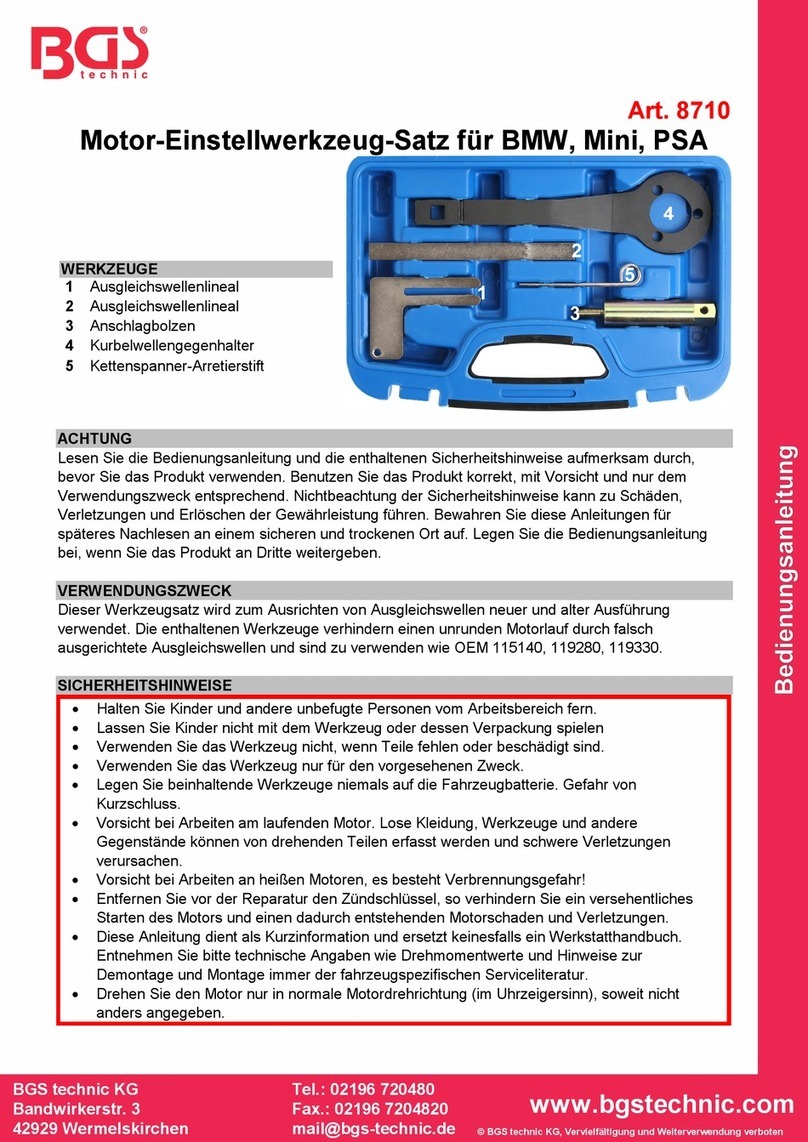 BAS technic 8710 quick start guide