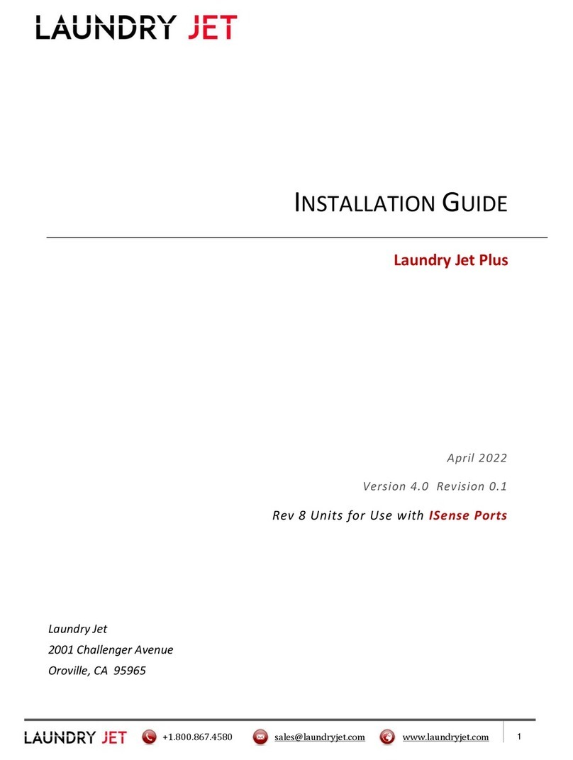 LAUNDRY JET Plus installation guide