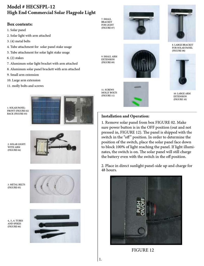 VALLEY FORGE HECSFPL-12 quick start guide