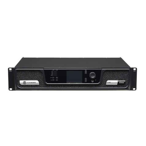 Crown CDi2 600 Installation and operating instructions