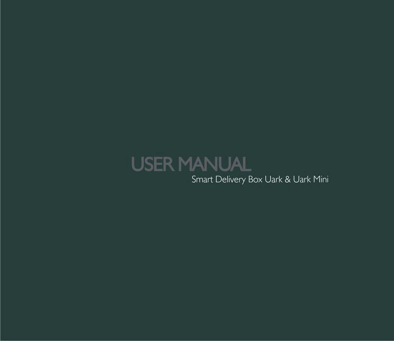 OMUARK OMFOCUS Smart Delivery Box Uark user manual