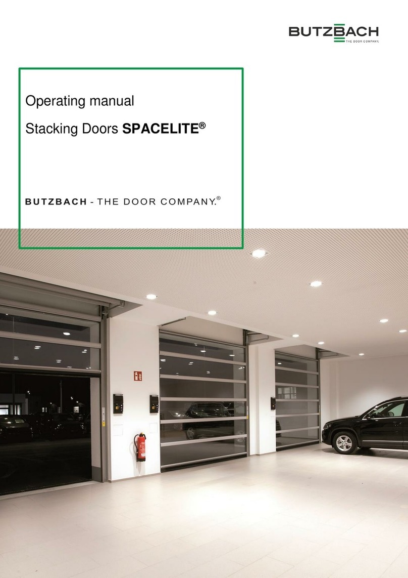 BUTZBACH SPACELITE HT40 operating manual