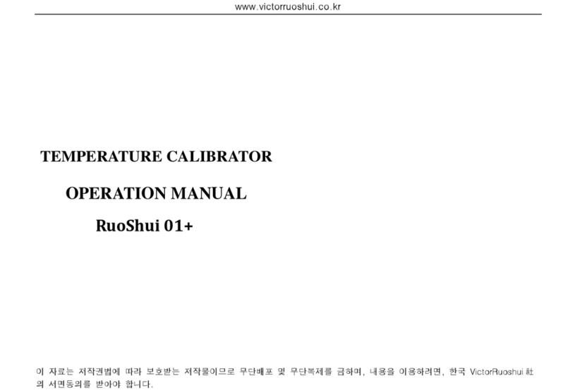 RuoShui 01+ Operation manual