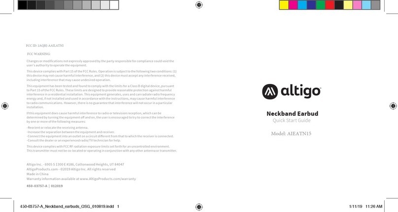 Altigo AIEATN15 quick start guide