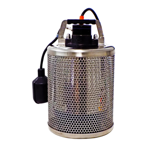 SITE DRAINER SD 750T User manual