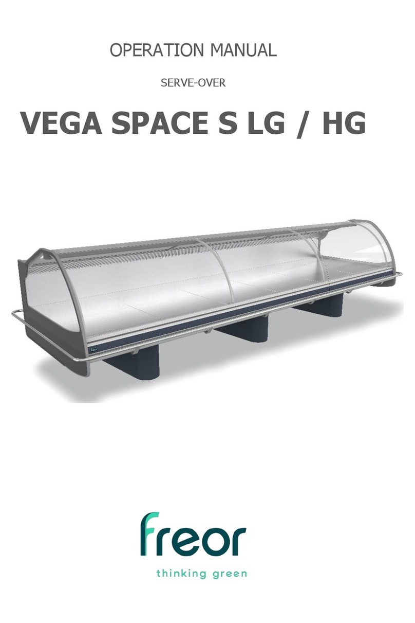 freor VEGA SPACE S LG Operation manual